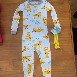 Carters cotton footie pajama 4T new with tags